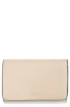 Mulberry Continental Trifold Wallet In Chalk