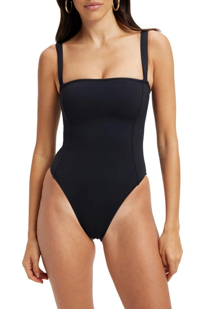 Good American Sculpt Swimsuit In Black