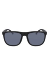 COLE HAAN 58MM PLASTIC ROUNDED SQUARE POLARIZED SUNGLASSES