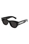 SAINT LAURENT 49MM CAT EYE SUNGLASSES