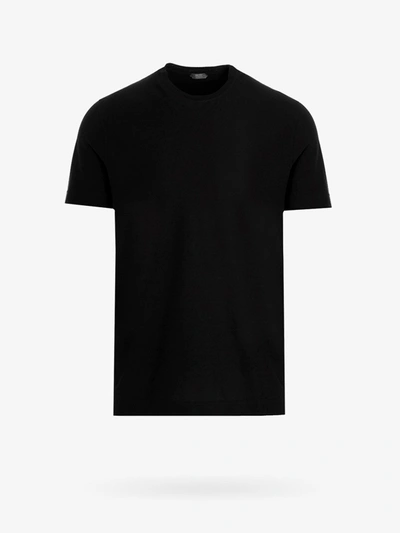 Zanone T-shirt In Black