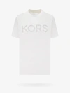 Michael Kors Studded Logo T-shirt In White