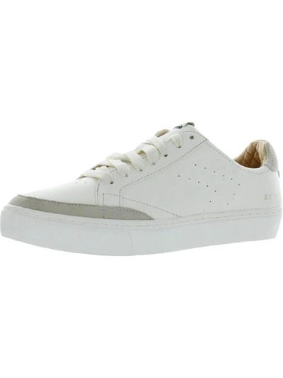 Dr. Scholl's All In Womens Leather Lifesyle Casual And Fashion Sneakers In White