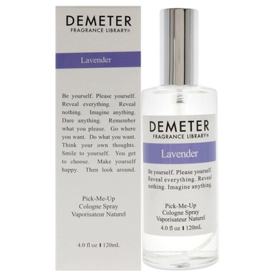 Demeter Lavender By  For Unisex - 4 oz Cologne Spray In Purple