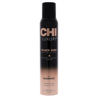 Chi Luxury Black Seed Oil Dry Shampoo By  For Unisex - 5.3 oz Shampoo In Silver