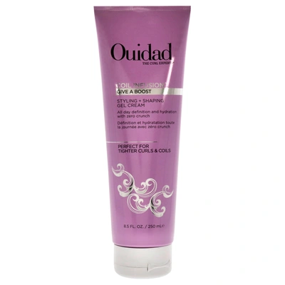 Ouidad Coil Infusion Give A Boost Styling Plus Shaping Gel Cream By  For Unisex - 8.5 oz Cream In Purple