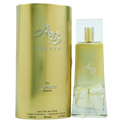 Lomani Ab Spirit By  For Women - 3.3 oz Edp Spray In Pink