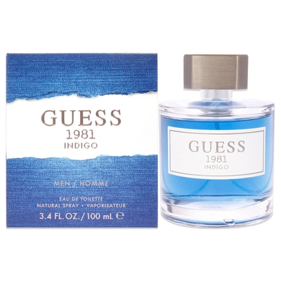 Guess 1981 Indigo By  For Men - 3.4 oz Edt Spray In Blue