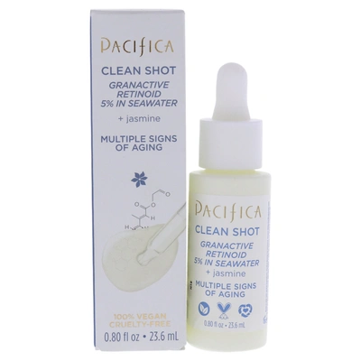 Pacifica Clean Shot Granactive Retinoid 5 Percent In Seawater By  For Unisex - 0.8 oz Serum In Silver