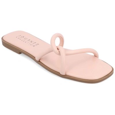 Journee Collection Collection Women's Tru Comfort Foam Lauda Sandals In Pink