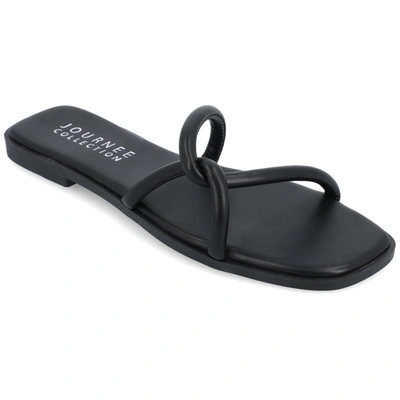 Journee Collection Collection Women's Tru Comfort Foam Lauda Sandals In Black