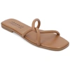 Journee Collection Collection Women's Tru Comfort Foam Lauda Sandals In Brown