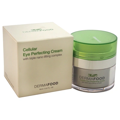 Lashfood Dermafood Cellular Eye Perfecting Cream By  For Unisex - 0.51 oz Cream In Silver