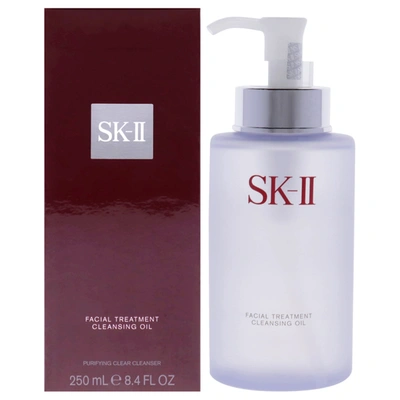 Sk-ii Facial Treatment Cleansing Oil By  For Unisex - 8.4 oz Treatment In Silver
