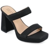 Journee Collection Collection Women's Jaell Sandals In Black