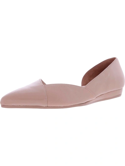 Naturalizer Karla Womens Leather Pointed Toe D'orsay In Beige