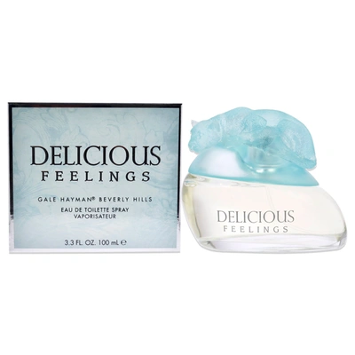 Gale Hayman Delicious Feelings By  For Women - 3.3 oz Edt Spray In Pink