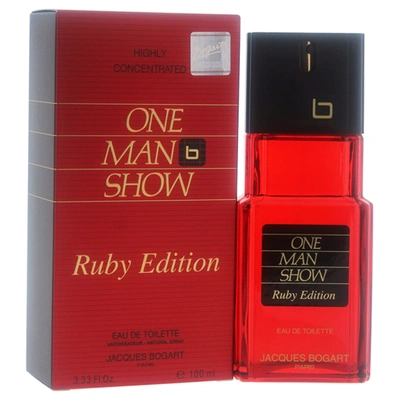 Jacques Bogart One Man Show By  For Men - 3.33 oz Edt Spray (ruby Edition) In Brown