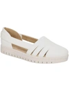 Easy Street Bugsy Womens Faux Leather Slip On Flatform Sandals In Multi