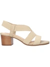 Bella Vita Jodi Womens Slingback Peep Toe Strappy Sandals In Multi