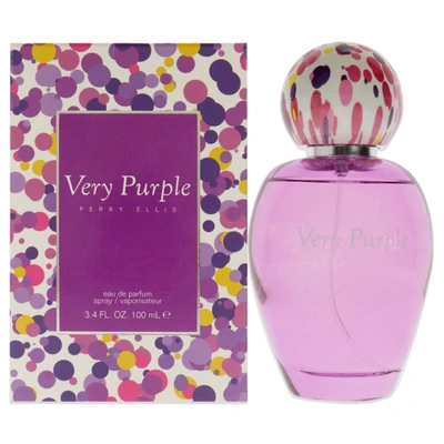 Perry Ellis Very Purple By  For Women - 3.4 oz Edp Spray