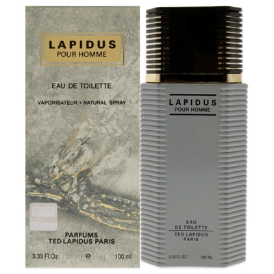 Ted Lapidus Lapidus By  For Men - 3.3 oz Edt Spray In Orange