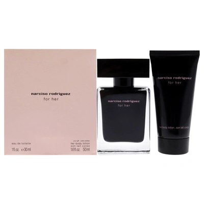 Narciso Rodriguez By  For Women - 2 Pc Gift Set 1oz Edt Spray, 1.6oz Body Lotion In White