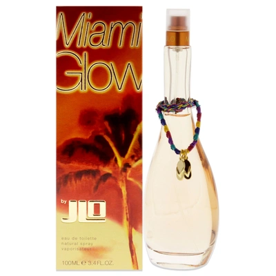 Jennifer Lopez Miami Glow By  For Women - 3.4 oz Edt Spray In Pink