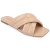 Journee Collection Tru Comfort Divyah Sandal In Tan