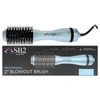 SUTRA PROFESSIONAL BLOWOUT BRUSH - METALIC BABY BLUE BY SUTRA FOR UNISEX - 2 INCH HAIR BRUSH