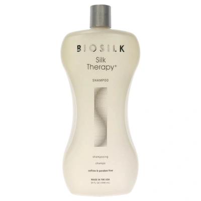 Biosilk Silk Therapy Shampoo By  For Unisex - 34 oz Shampoo In Gold