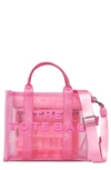 Marc Jacobs The Medium Mesh Tote Bag In Candy Pink