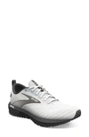 Brooks Revel Running Shoe In White/black