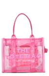 Marc Jacobs The Large Traveler Mesh Tote In Candy Pink