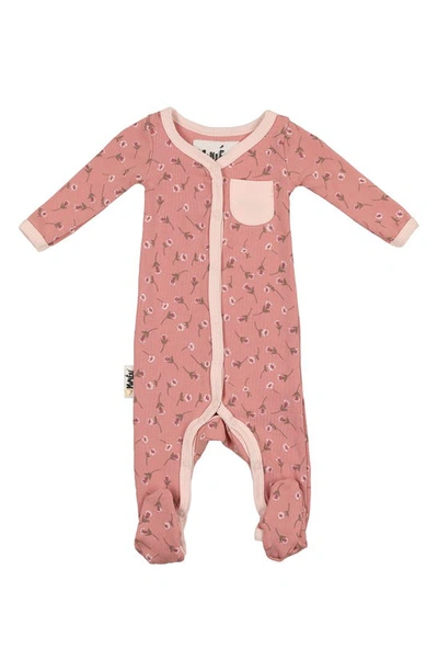 MANIERE MANIÈRE FLORAL KNIT FOOTIE