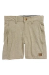 Billabong Kids' Crossfire Chino Shorts In Khaki