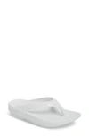 Oofos Oolala Sandal In White
