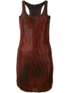 Avant Toi Embellished Tank Top - Red In Red