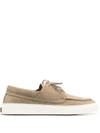 Woolrich Brogue Shoes  Men In Beige