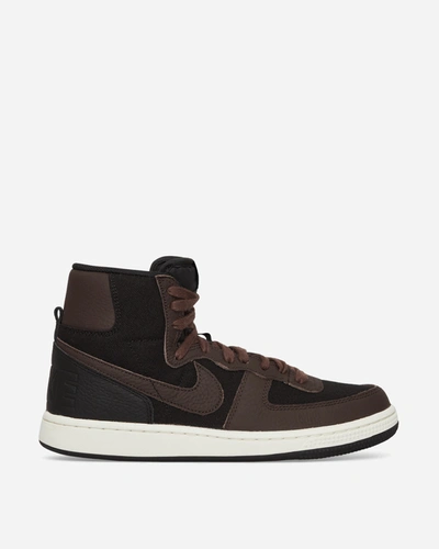 Nike Terminator High Trainers Brown In Black/velvet Brown-baroque Brown