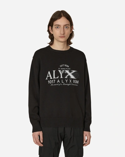 ALYX GRAPHIC CREWNECK SWEATER