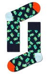 Happy Socks Money Money Socks In Navy