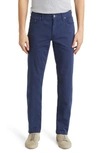 Brax Cooper Fancy Stretch Cotton Twill Pants In Sea