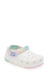 Crocs Hiker Ombre Clog In White/ Multi