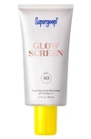 SUPERGOOP GLOWSCREEN BROAD SPECTRUM SUNSCREEN SPF 40, 0.5 OZ