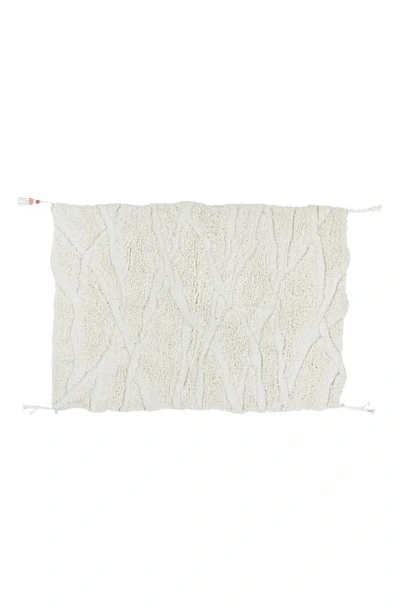 LORENA CANALS LORENA CANALS WOOLABLE ENKANG IVORY WASHABLE WOOL RUG