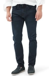 Rodd & Gunn Weston Straight Italian Denim In Blue Black