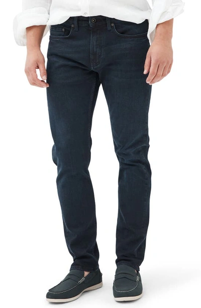 Rodd & Gunn Weston Straight Italian Denim In Blue Black