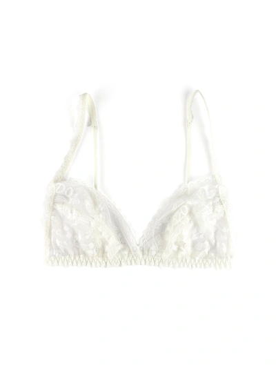 Hanky Panky I Do Shimmer Bralette In Light Ivory