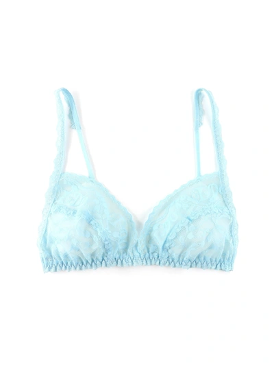 Hanky Panky I Do Shimmer Bralette In Blue